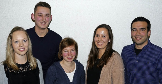 Den Weg frei fr eine Verjngung im Vo...zler, Laura Meier und Otto Mattmller.  | Foto: Christel Hlter-Hassler