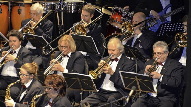 Die Stadtmusik Bad Sckingen gab am Wo... ihre traditionellen Gloria-Konzerte.   | Foto: Michael Gottstein