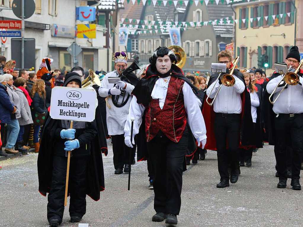 Impressionen vom Groen Narrentreffen in Herbolzheim