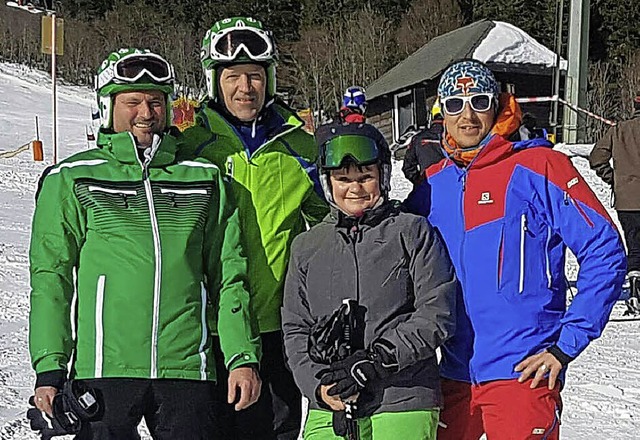 Sie waren erfolgreich beim Alpencup (v...ger, Sigrid Enderle und Jrg Trefzer.   | Foto: Privat