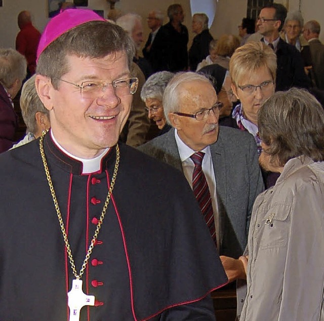 Auf Erzbischof Stephan Burger wird das...er Pilgerfahrt nach Sachseln treffen.   | Foto: Archivfoto: Christian Ringwald