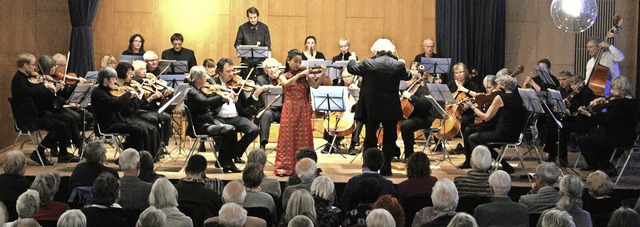 Die Besucher des Benefizkonzerts erleb...i Kuwano einen gelungenen Musikabend.   | Foto: Erich Krieger