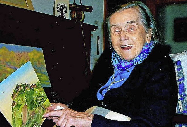 Sie war naturverbunden, knstlerisch b...es im Alter von 94 Jahren verstorben.   | Foto: Privat