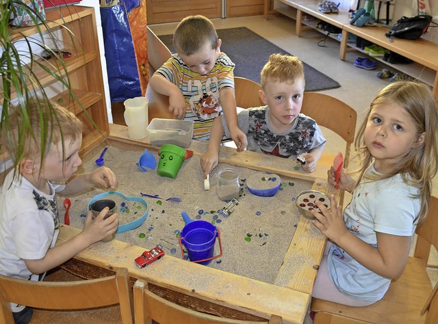 Fr die Jngsten wird im Kindergarten dringend mehr Platz gebraucht.   | Foto: Liane Schilling