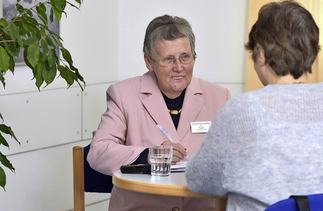 Ingrid Fuchs, Patientenfrsprecherin a...m sie im vergangenen Jahr in Kontakt    | Foto: Ortenau-klinikum
