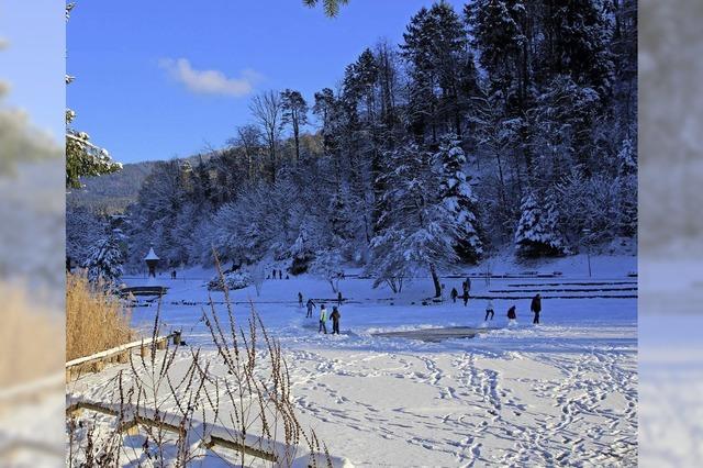 Stadtrainsee ist keine offizielle Eislaufflche