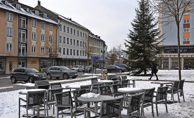 Temporre Sperrung der Karlstrae: Die...d Parkhaus &#8211; umgesetzt werden.    | Foto: Sabine Naiemi