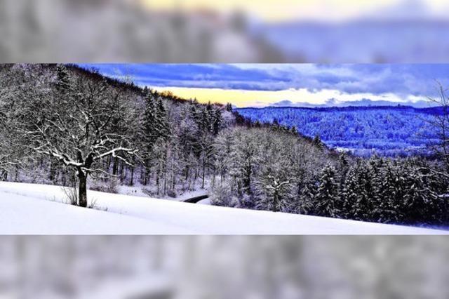 Malerische Winterlandschaft