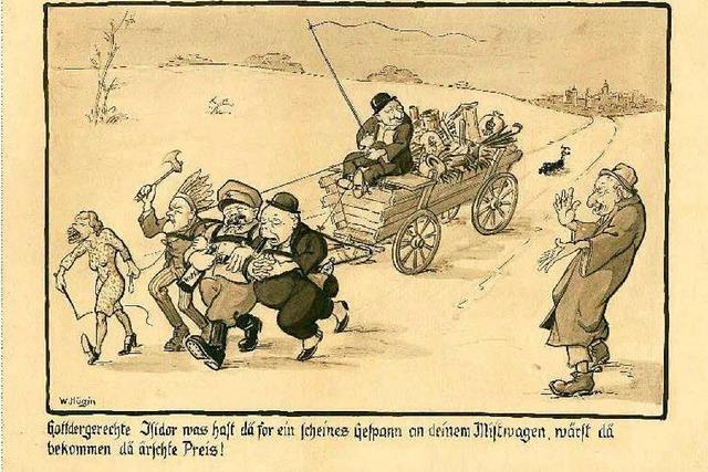 Lrrach: Antisemitische Karikatur im Dreilndermuseum