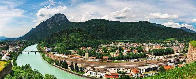 Rund 19 000 Einwohner leben in der Tiroler Stadt Kufstein.  | Foto: Oleg Lopatkin/Fotolia.com