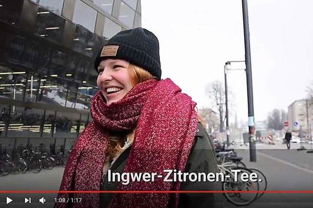 Video: Warmes Bier? Wie gehen Freiburger mit der Kälte um?
