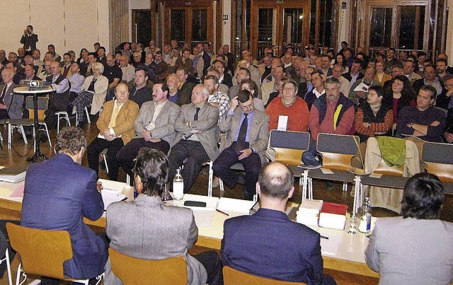 Am 25. Mrz 2003, also vor fast 14 Jah...wie ber den Ausbau der Rheintalbahn.   | Foto: Wolfgang Knstle