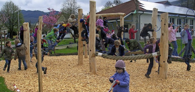 Referenz-Projekt der Firma Bau-Werk in...r Kindergarten- und Grundschulkinder.  | Foto: Jut