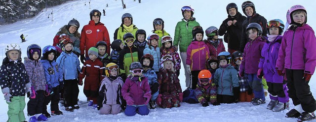 Groe Begeisterung herrschte bei den K...ngerkurs des Skiclubs Hinterzarten.    | Foto: VEREIN