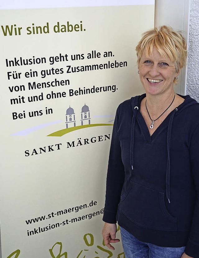 Seit einem Jahr im Amt: Sabine Mark, Kommunale Inklusionsvermittlerin.   | Foto: Alexandra Wehrle