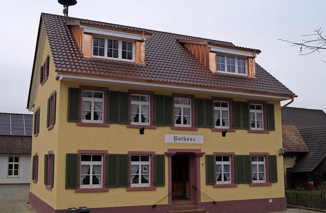 Die Gemeinde Schallbach rechnet 2017 m...athauses zu Wohnraum ausgebaut werden.  | Foto: Silke Hartenstein