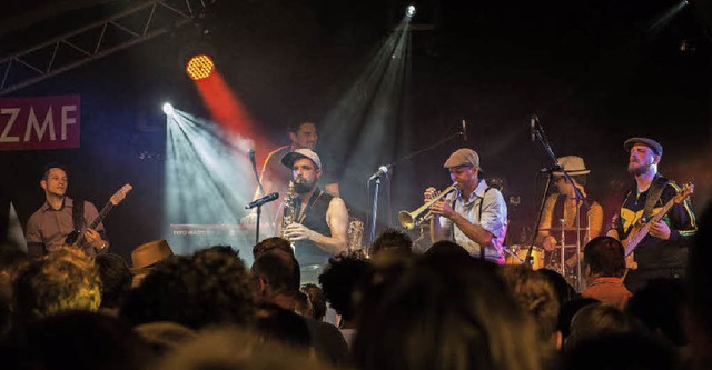 Von Freiburg nach Oberhof: the Nutty Boys   | Foto: Dominik Probst