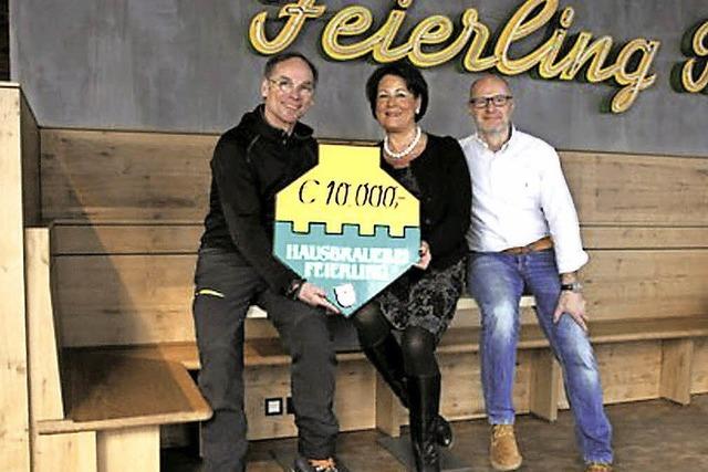 10 000 Euro fr ein Krebs-Projekt