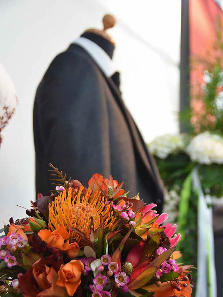 Impressionen von der fnften Hochzeitsmesse im Gartencenter Steul