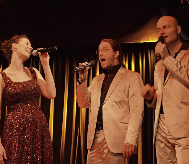 Vocal Recall auf groer Schlgerparade im Nellie Nashorn.   | Foto: wik