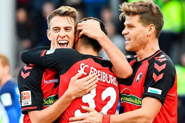 SC Freiburg besiegt die Hertha mit 2:1