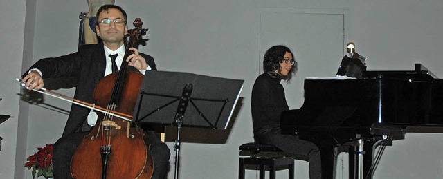 Das Duo Piancello erffnete die Reihe ... &#8222;Die letzten Romantiker&#8220;.  | Foto: Regine Ounas-Krusel