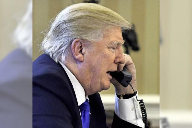 Transatlantisches Telefonat zwischen Trump und Merkel