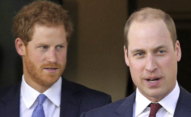 Prinzen Harry (links) und William  | Foto: dpa