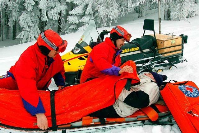 Bergwacht Schwarzwald: Allein 23 Einstze am Feldberg