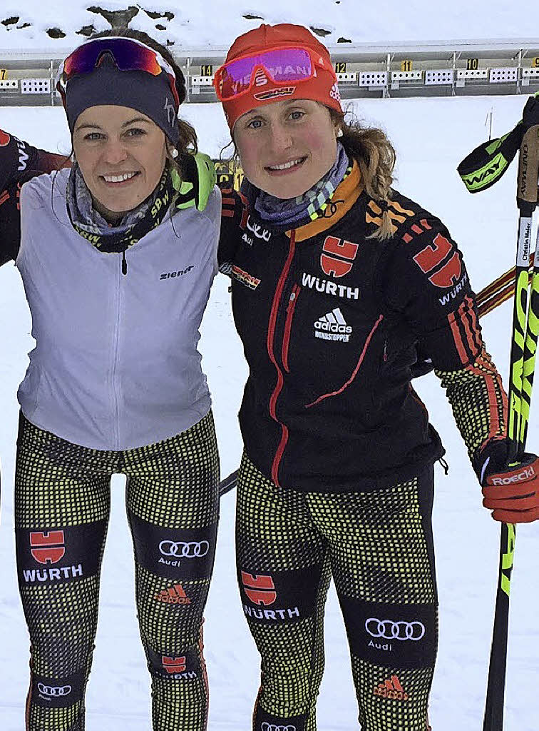 Starke J16Biathletinnen Biathlon Badische Zeitung