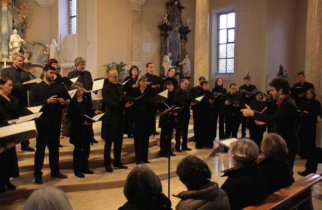 Unter der Leitung von Bernhard Schmidt...le europische Chormusik der Romantik.  | Foto: Hans Jrgen Kugler
