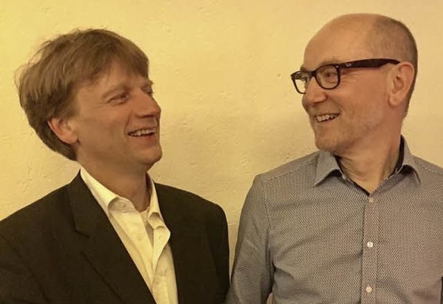 Ein Markus folgt auf den anderen: link...ro, rechts der neue  Markus Riegger.   | Foto: privat