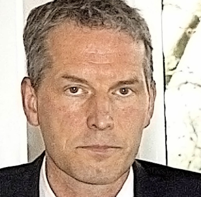 Der FDP-Abgeordnete Haumann in Mllheim  | Foto: Mnch