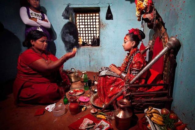 Kult in Nepal: Von einer Göttin zum normalen Mädchen