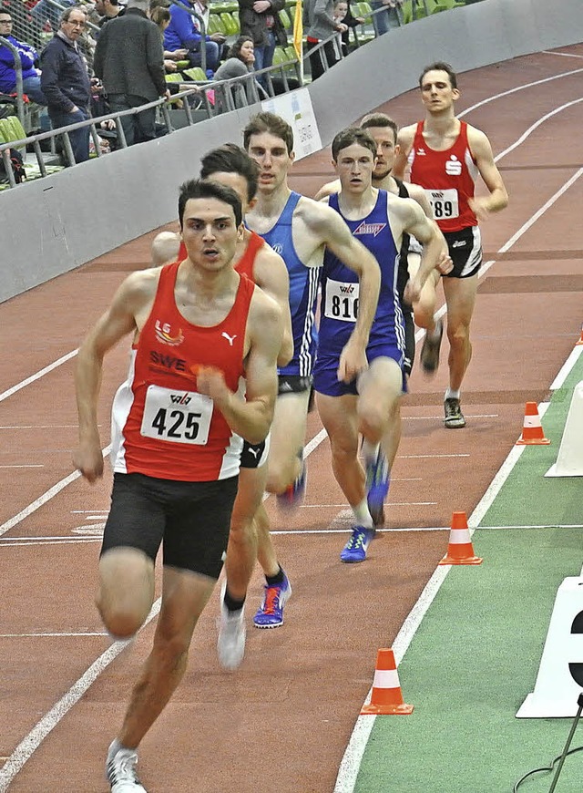 Seinem Tempo ber 800 Meter konnte in ...essler wurde berlegen Landesmeister.   | Foto: zvg