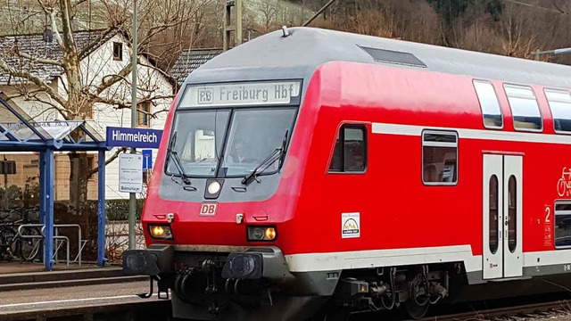 Unfall auf der Strecke der Hllentalbahn  | Foto: Sebastian Wolfrum