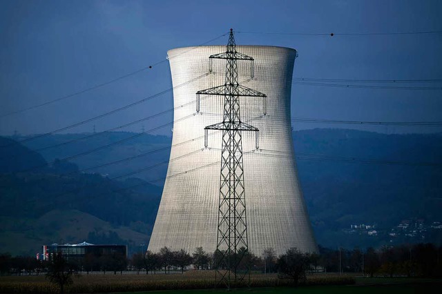 Das Kernkraftwerk Leibstadt steht seit Sommer still und kostet viel Geld.  | Foto: AFP