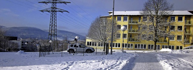 Winterlich prsentierte sich im Januar auch die Wetterstation im Kurgebiet.   | Foto: Helmut Kohler