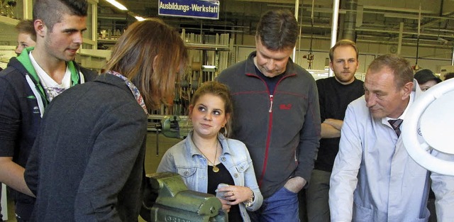 Die Schler haben acht Wochen Zeit fr ihr Werkstck.   | Foto: schule