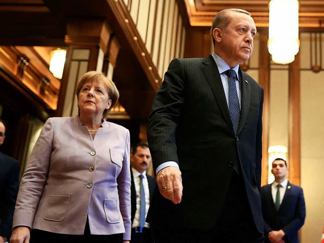 Merkel trifft Erdogan  | Foto: dpa