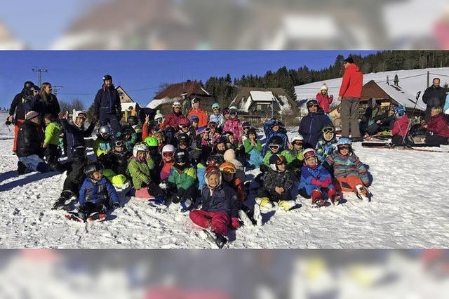 Viel Spa auf der Piste