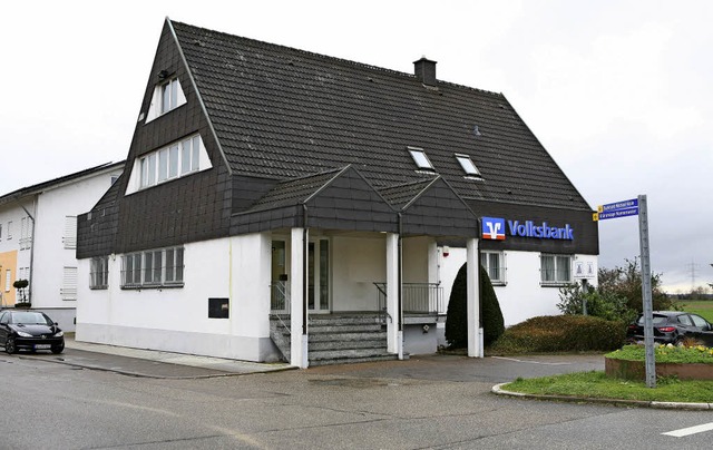 Aus der Bankfiliale in Nonnenweier werden soziale Wohnungen gemacht.   | Foto: Bastian Bernhardt