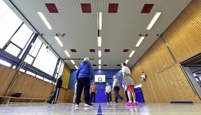 Auch die Gymnastikhalle der Mooswaldschule muss dringend saniert werden.   | Foto: THOMAS KANZ