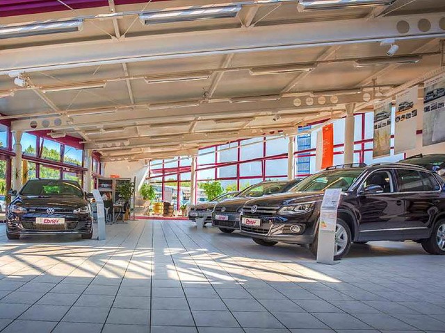 Das Autohaus Ebner ist unter anderem autorisierter Vertragspartner von VW.  | Foto: Autohaus Ebner