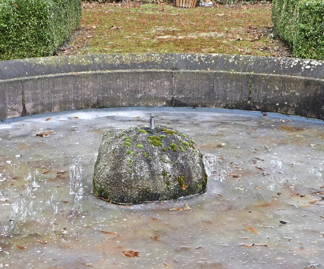 Der kleine Brunnen<ppp></ppp>  | Foto: Gerhard Walser