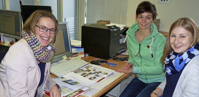 Wieder zurck im Rathaus ist Susanne B... Amt fr Tourismus und Kultur leitet.   | Foto: Gabi Lendle