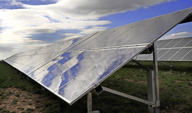 Mit einer Photovoltaikanlage auf dem L...estor bei Kirchzarten Strom erzeugen.   | Foto: Symbolbild: dapd