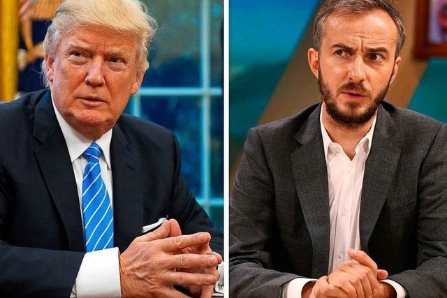 Jan Bhmermann vereint Europas Satiriker gegen Trump