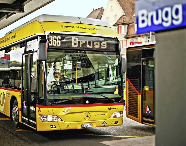 Die Hightech-Busse werden ausschlielich mit Wasserstoff betankt.   | Foto: ZVG