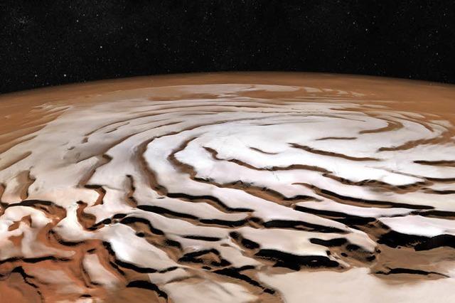 Der Mars sieht aus wie Schokoladenpudding